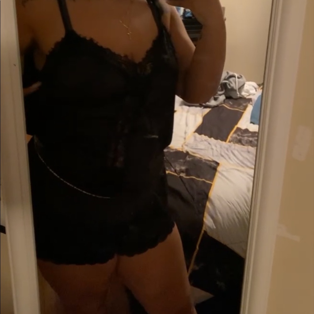 2 piece silky pajama set